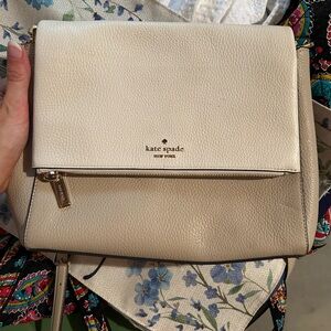 Kate Spade Beige Crossbody Bag